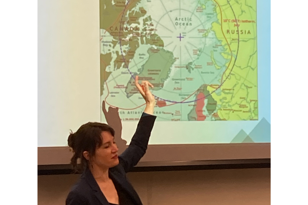 Dr. Rebecca Pinus, Director of the Polar Institute at the Wilson Center, discusses new challenges for the U.S. Navy in the Arctic.